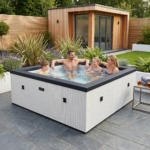 Spa gonflable carré en mousse Wave Garda pour 4 à 6 personnes – Image 5