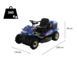 iseki Débroussailleuse autoportée iseki sra800a avec petit pare-ch – Image 4