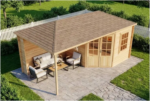 Chalet de jardin Lautrec Alpholz 6.1x3.1m dim. ext. imprégné – Image 6
