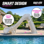 Toboggan de piscine Global Pool Products Bad Axe X7 – Image 6