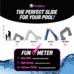 Toboggan de piscine Global Pool Products Bad Axe X7 – Image 5