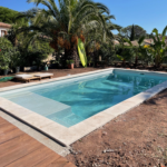 Piscine Prao6 6x3x1.50 led couleur