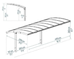 Palram Canopia Carport Arizona Breeze Gris – Image 6