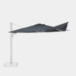 ARTELIA Tivani 3x4m · Parasol déporté LED · Toile Axroma · Gris foncé · Pied roulant inclus · Qualité premium – Image 11