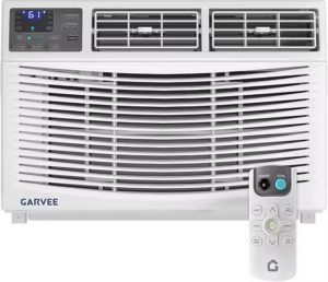 Climatiseur de fenêtre 12 000 BTU avec Wi-Fi et télécommande, capacité de refroidissement jusqu'à 550 pi², 115 V, pour pièces – Image 2