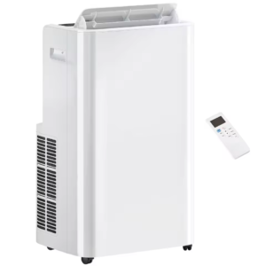 Climatiseur portable 12 000 BTU avec télécommande, unité autonome avec fonction de refroidissement intégrée