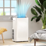 Climatiseur portable 12 000 BTU avec télécommande, unité autonome avec fonction de refroidissement intégrée – Image 3