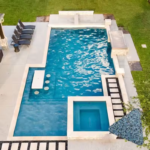 Vente en gros de coques de piscine enterrée en fibre de verre (grand format 8 m / 10 m) pour spa de jardin – Image 7