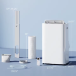 Climatiseur portable 12 000 BTU avec télécommande, unité autonome avec fonction de refroidissement intégrée – Image 4