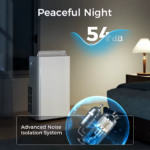 Climatiseur portable 12 000 BTU avec télécommande, unité autonome avec fonction de refroidissement intégrée – Image 7