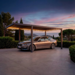 Hespéride Carport NEIRIA Graphite 5,5 x 3 m