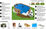 Piscine bois rectangle Maldives 3.20 X 3.20 X 1.24 M – Image 5
