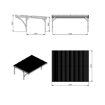 Carport bois double Victor Modern – Image 10