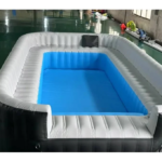 Canapé gonflable commercial personnalisé pour piscine, transat flottant portable pour fête - Canapé