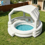 Canapé gonflable géant portable personnalisé pour fête au bord de la piscine, bar, tente – Image 3