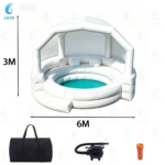 Canapé gonflable géant portable personnalisé pour fête au bord de la piscine, bar, tente – Image 5