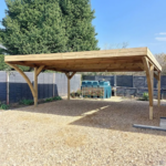Carport bois double Victor Modern – Image 4