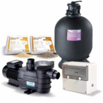 Kit piscine complet couloir de nage – auto construction - 8,00 x 3,00 / Argent – Image 4