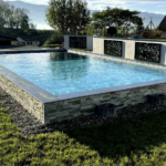 Kit piscine complet rectangle – auto construction - 7,00 x 3,50 / Argent