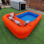 Canapé-salon gonflable en PVC pour piscine et jardin, 16,5 x 9 x 1 pi / 5 x 3 x 0,6 m ou sur mesure – PVC – Image 3
