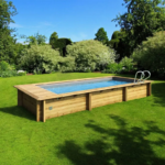 Piscine Urbaine XL 6.50x3.50xHt1.33M - Piscine bois avec couverture automatique et Filtre à sable – Image 2