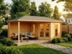 Chalet de jardin Lautrec Alpholz 6.1x3.1m dim. ext. imprégné