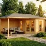 Chalet de jardin Lautrec Alpholz 6.1x3.1m dim. ext. imprégné