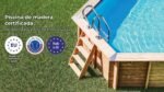 GRE Piscine bois Safran 6,20 x 3,95 x 1,36 m – Image 7