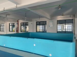 Durable extérieur IPOOLGO famille grande piscine gonflable adulte Rectangle soufflage profond – Image 4